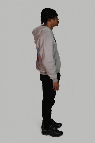 Grey Heart Of War Sweater