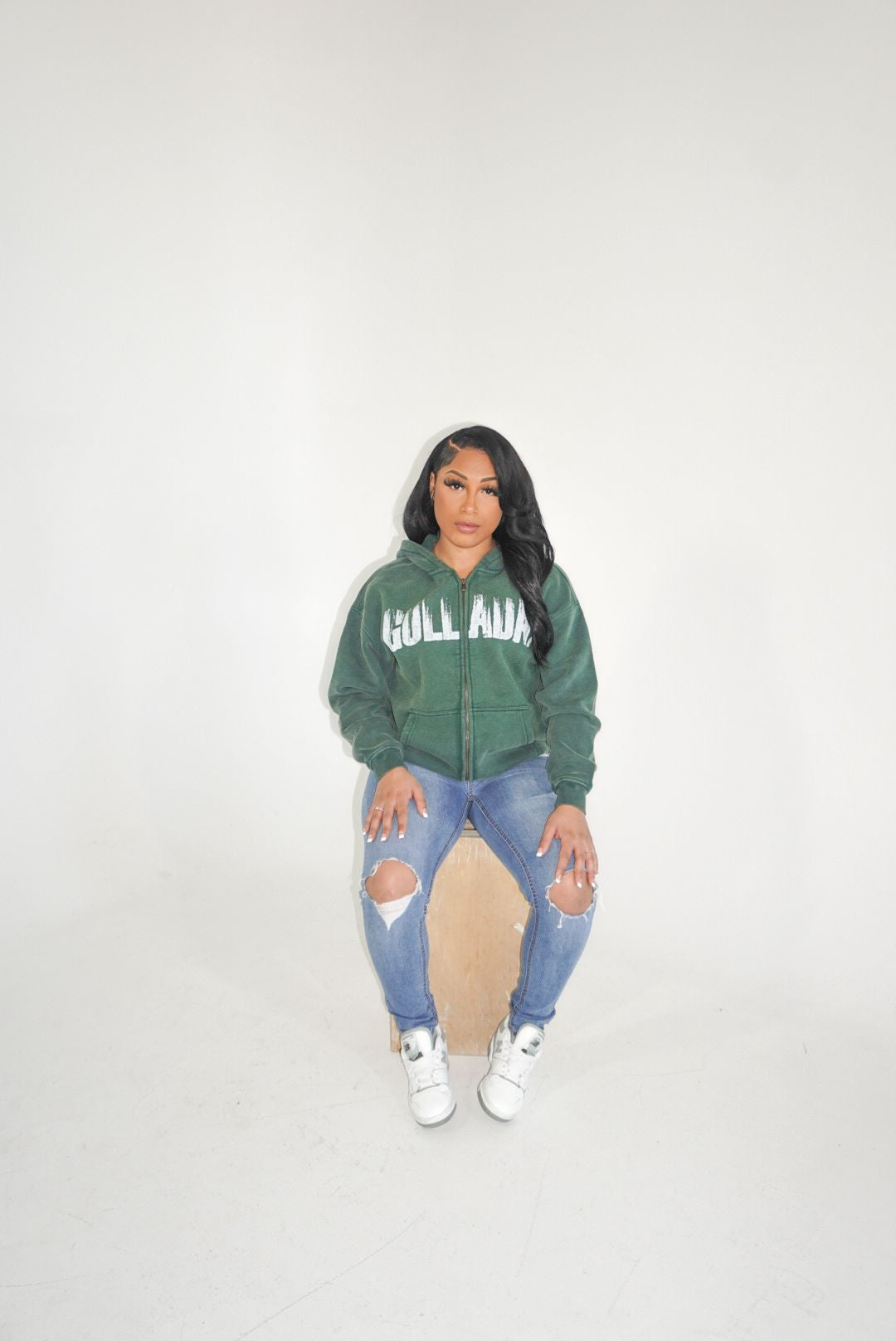 Green Original Golladay Zip Up