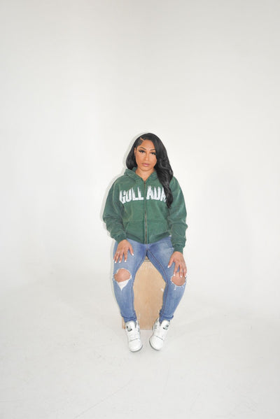 Green Original Golladay Zip Up