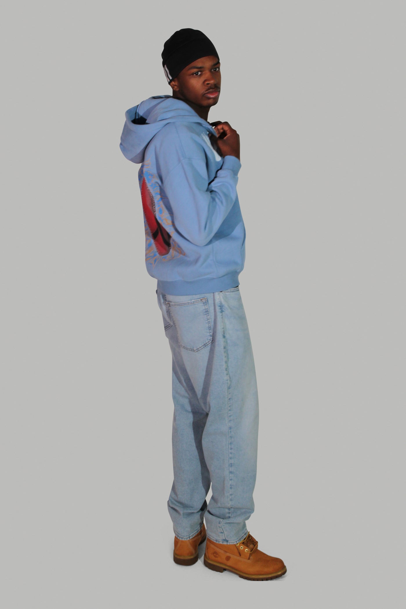 Blue Heart Of War Sweater
