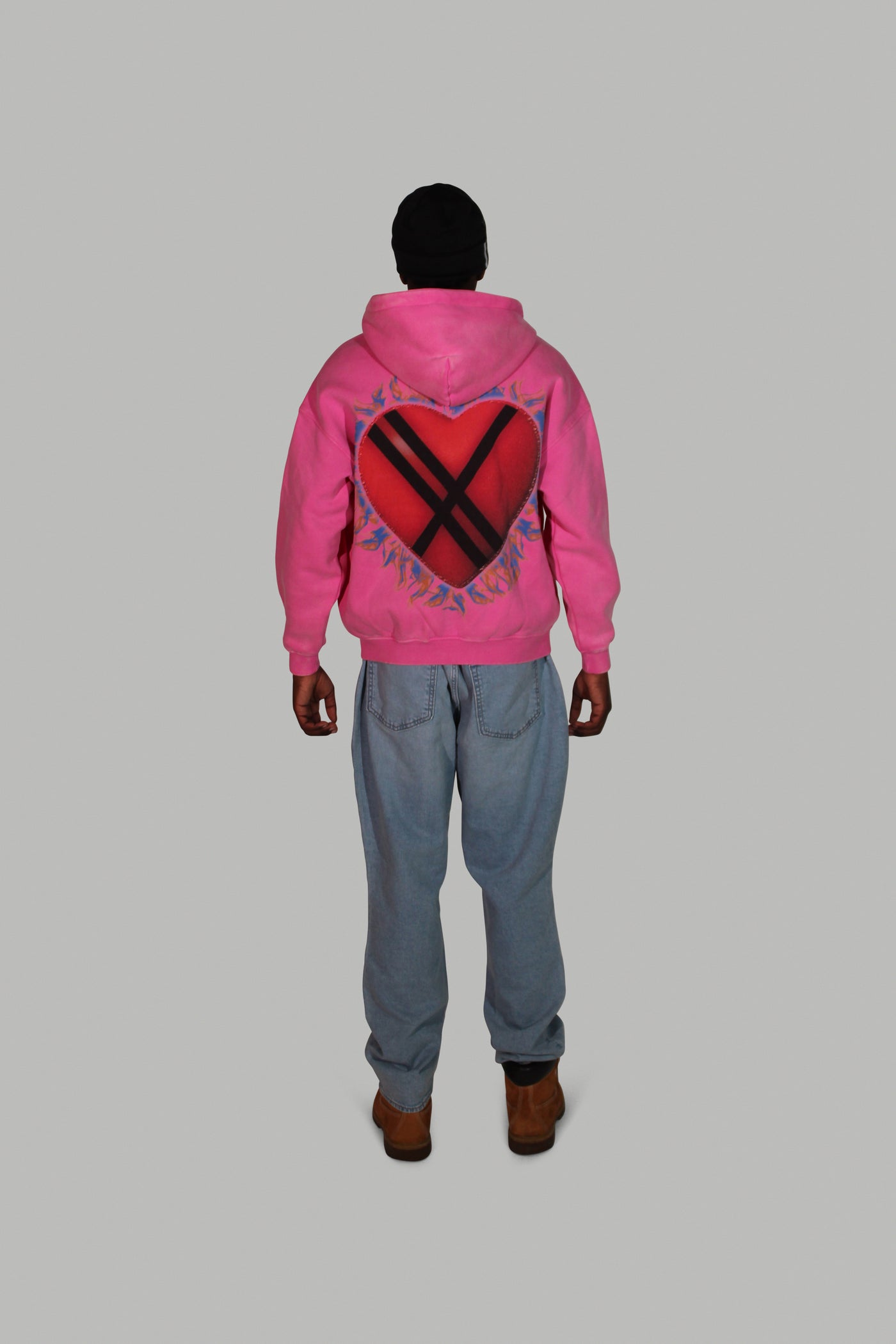 Pink Heart Of War Sweater